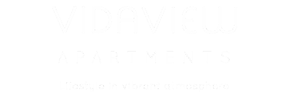 Logo Apartemen Vidaview Makassar: Hunian dengan Gaya Hidup Vibrant